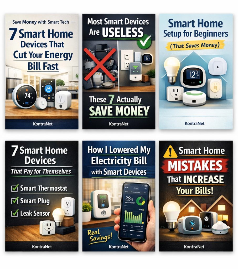 smart home devices saving money